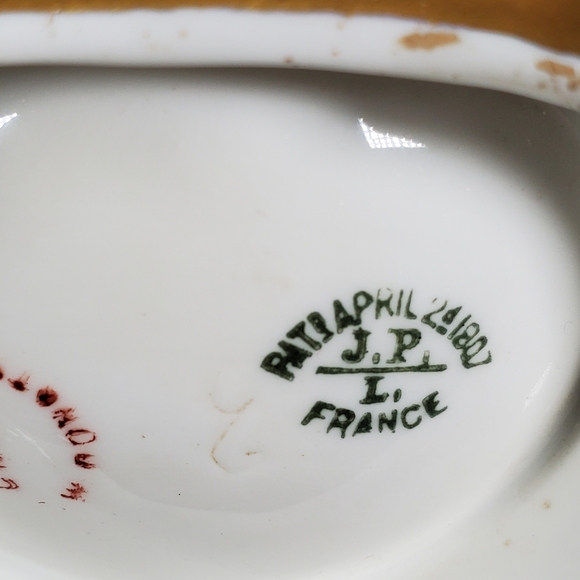 Jean Pouyat Limoges Salt And Pepper Server - Picture 5 of 7